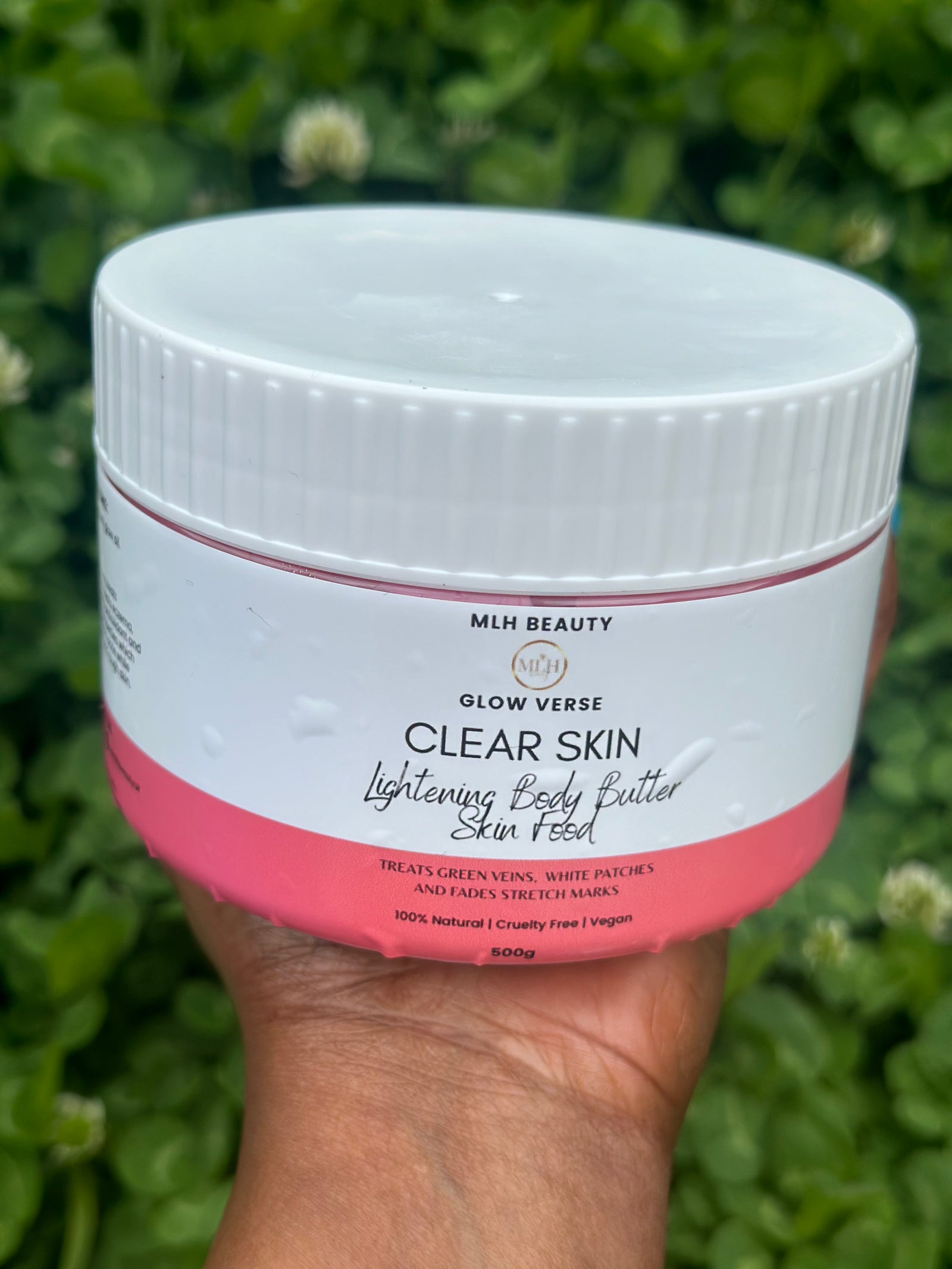 Glow Verse Clear Skin Brightening Body Butter Skin Food 500g
