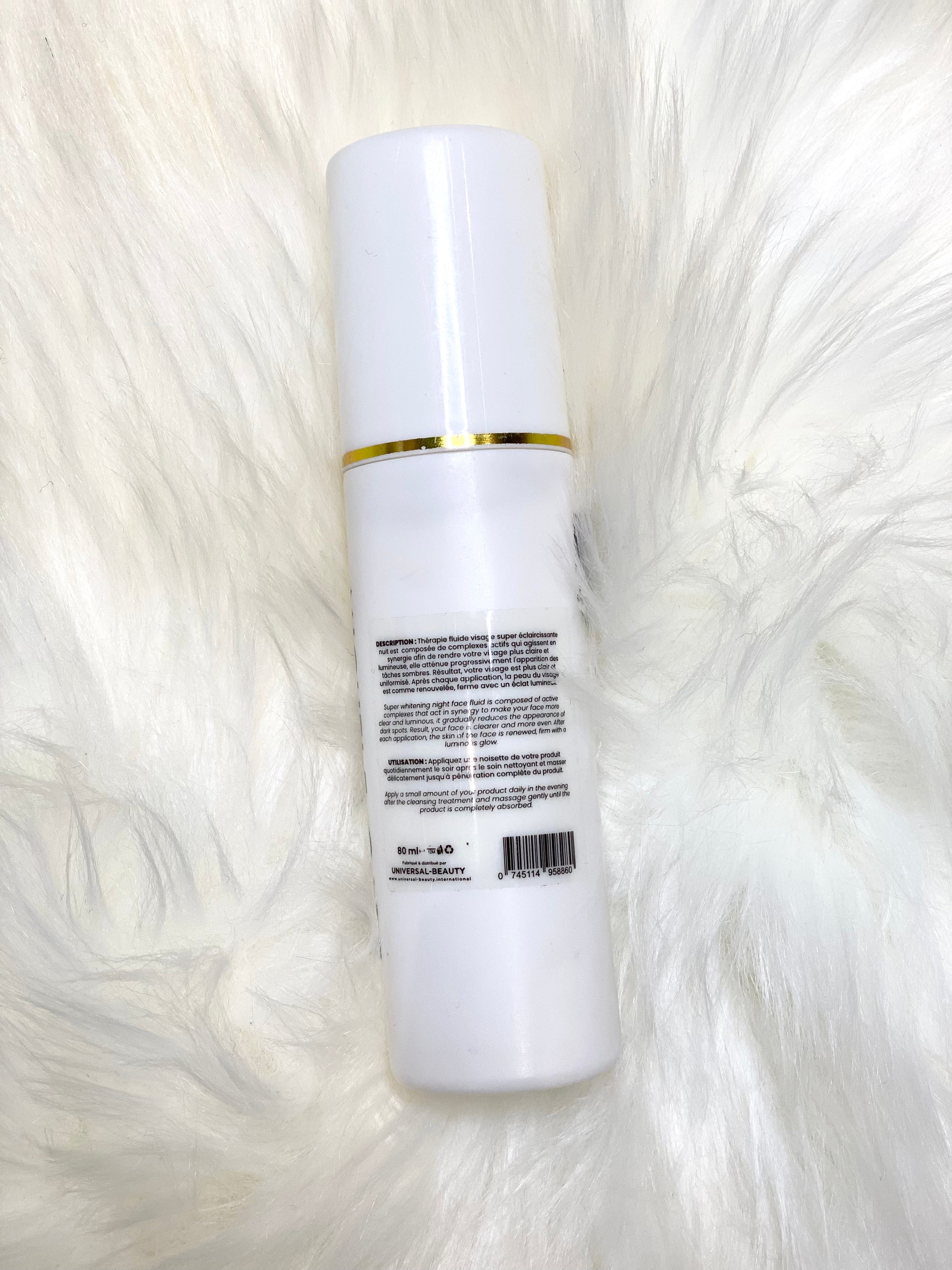 Michele Care Therapy Super Whitening Night Face Fluid - MLH Beauty